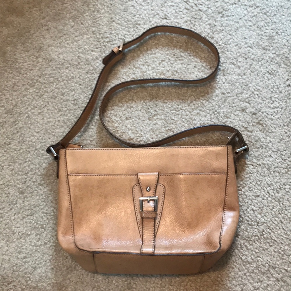 ETIENNE AIGNER Vintage Leather Tan Purse in VGUC